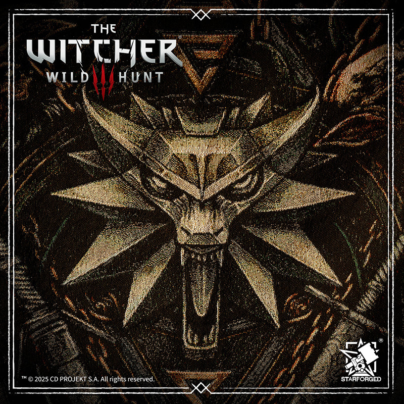 Starforged The Witcher 3: Wild Hun Witcher 3 Themed Blanket: The Protection of Kaer Morhen Game Merchandise Officially Authorized