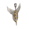 Starforged Lion El'Jonson Warhammer 40K Dark Angels Necklace Men's Space Marines Pendant Gold Inlaid