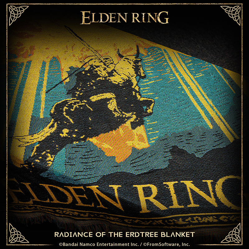 Starforged ELDEN RING Merchandise Tapestry Golden Tree’s Radiance - The Bloody Wolf Officially Authorized