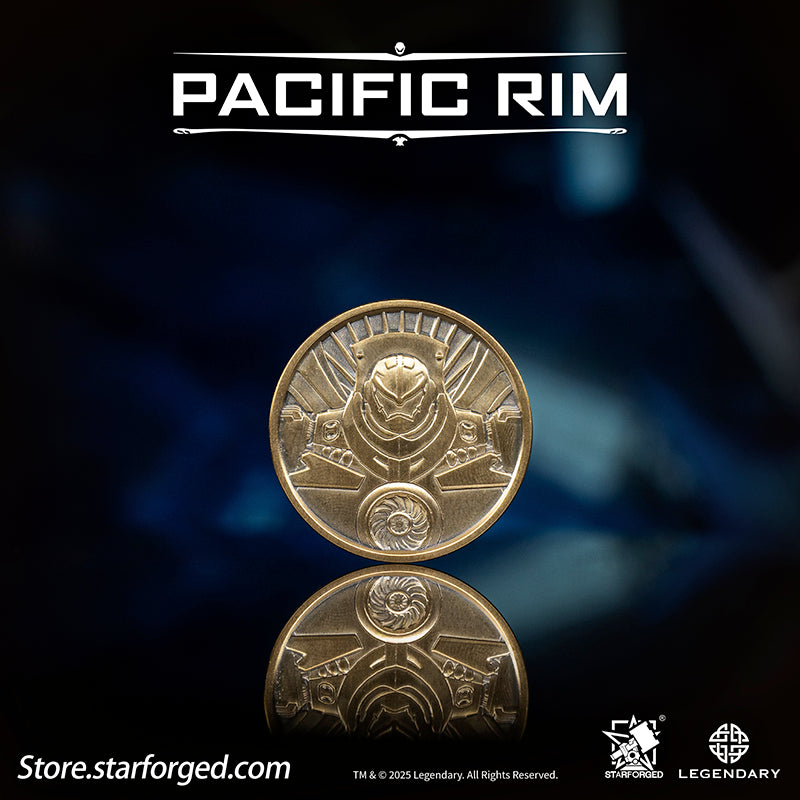 Starforged Pacific Rim PPDC Mark-3 Ace Jaeger – Gipsy Danger Themed Commemorative Coin Gift Official License Gipsy Danger, a Mark-3 Jaeger from the film Pacific Rim, was constructed in Alaska and activated on July 10, 2017. Standing 79 meters tall and weighing 1,980 tons, it is equipped with the 