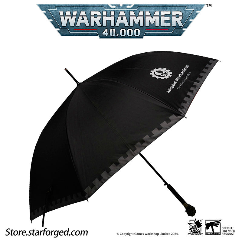 Warhammer 40K Themed Umbrella Omnissian Staff Adeptus Mechanicus Exclusive Other