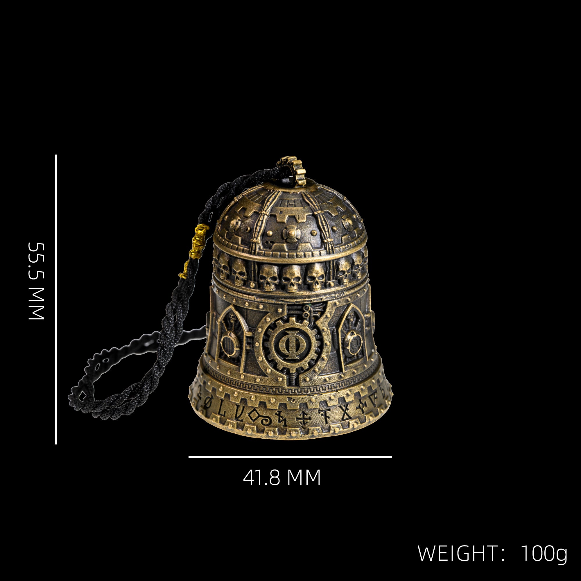 Starforged Warhammer 40K Domination Bell of Ominissah Adeptus Mechanicus Copper Pendant Other