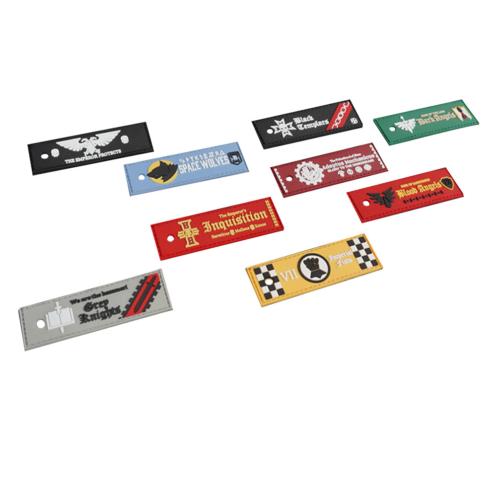 Starforged lmperial Armed Forces Morale Patches Velcro Warhammer 40K WH40 Space Wolves & Dark Blood Angels Other