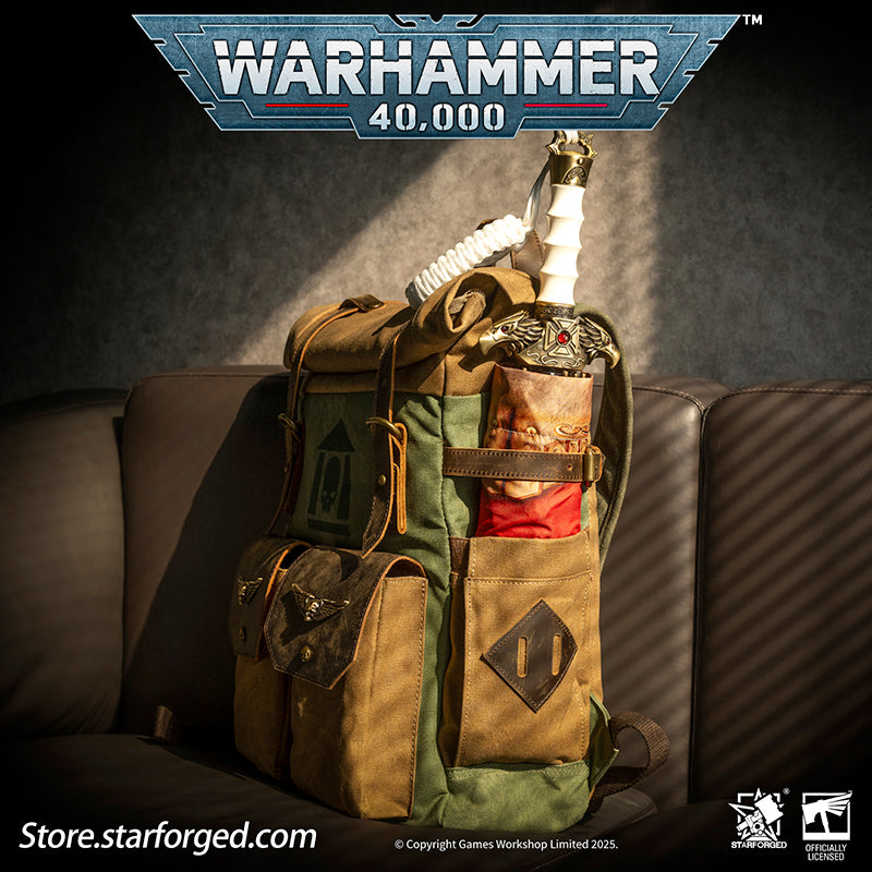 Starforged De Gloria Cadia Support Backpack MK.Ⅲ Warhammer 40k Cadian  Astra Militarum Men's Bag Other