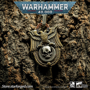 Starforged Warhammer 40K Macragge‘s Triumph Ultramarines Space Marines II Men's Necklace Christmas Gifts