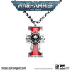 Warhammer 40K Inquisition Seal of the Holy Ordos Silver Pendant by Starforged