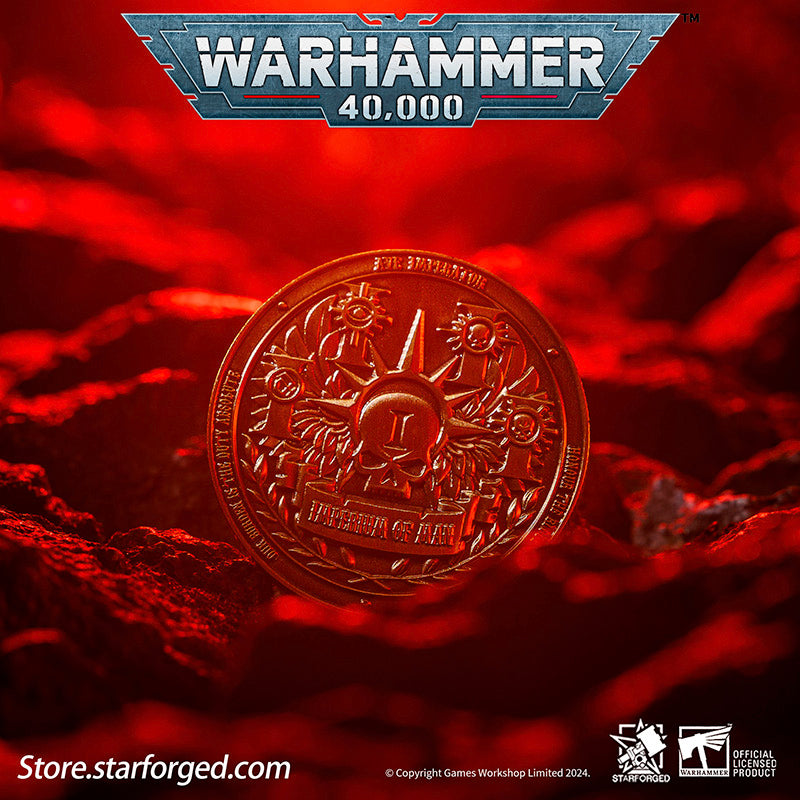 Warhammer 40K Collectible Coin Imperium of Man Terra Planetary Commemorative Coin Other