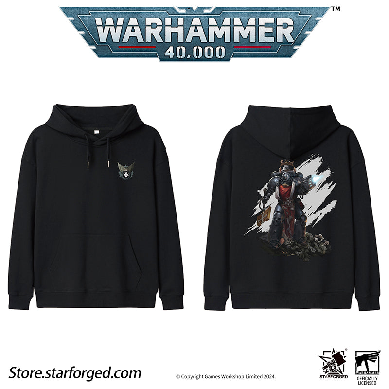 Starforged Warhammer 40K Honor Guard Series Themed Hoodie Space Marines 2 Men's Sweatshirts Other