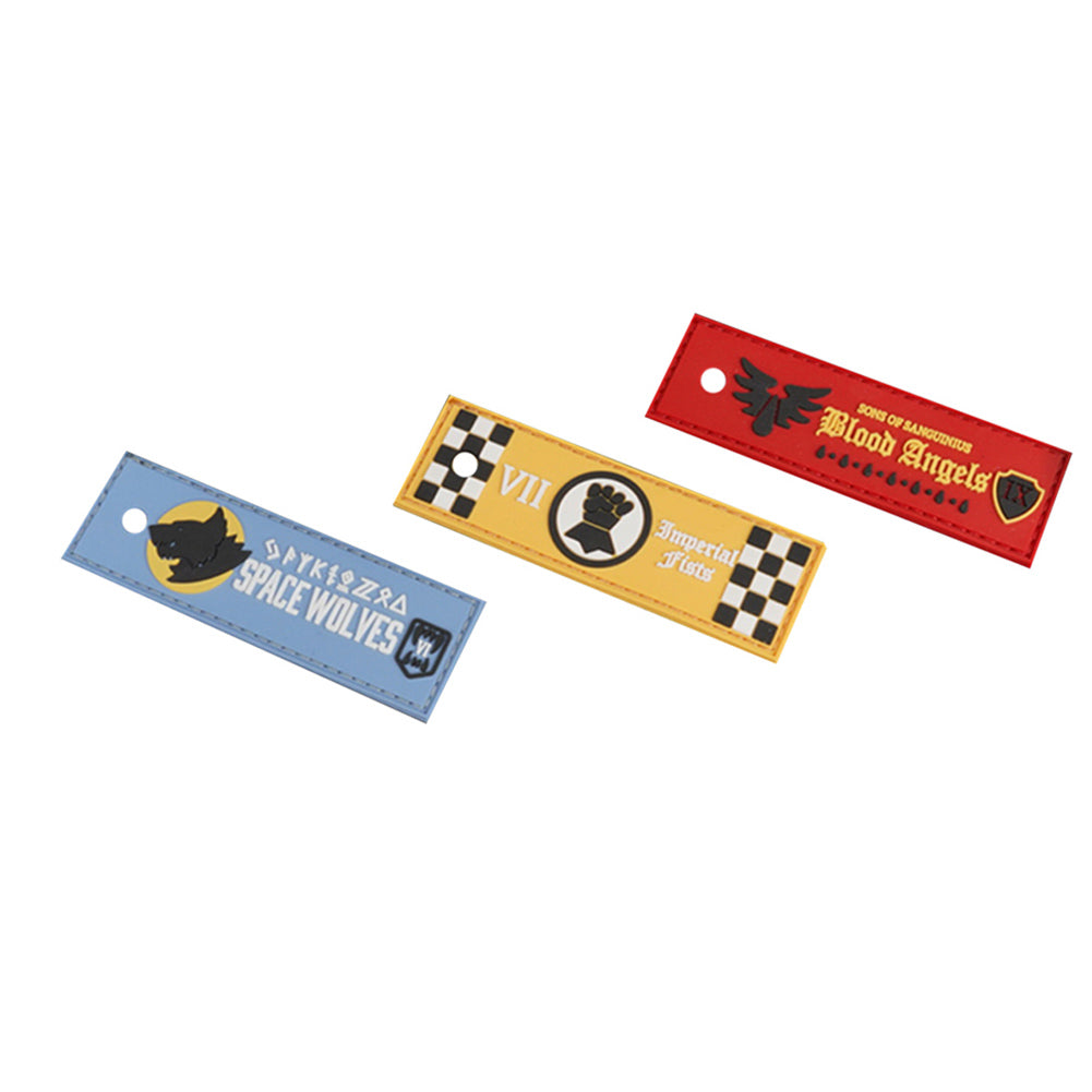 Starforged lmperial Armed Forces Morale Patches Velcro Warhammer 40K WH40 Space Wolves & Dark Blood Angels Other