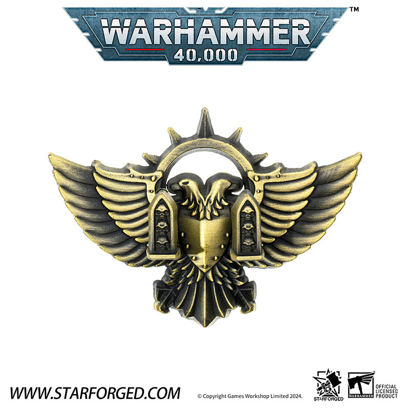 Starforged Warhammer 40K Imperial Aquila Key Hanger Room Decoration Me ...