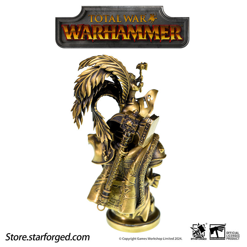 Starforged Warhammer Total War Seal of the Emperor Karl Franz Prince Atldorf Wax Seal Collectible Coin Set Other