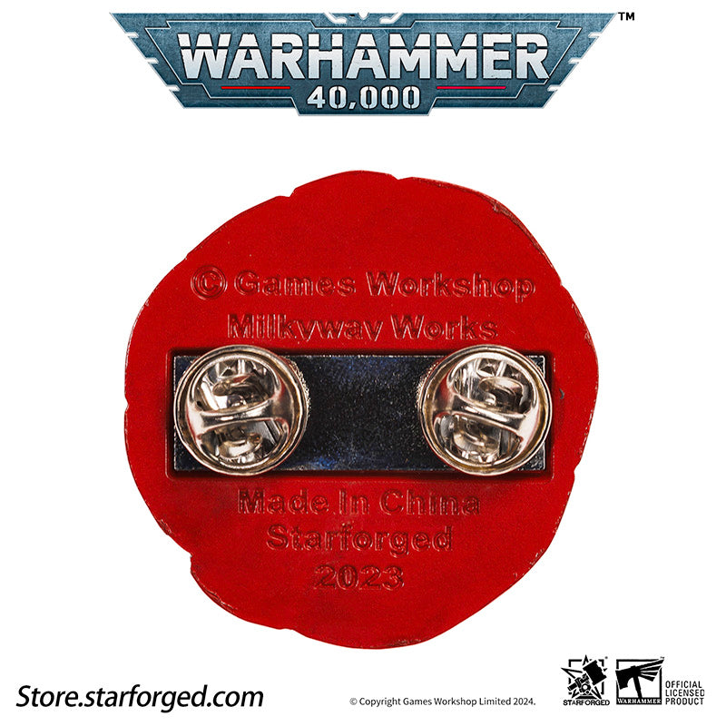 Warhammer 40K Brooch Peripheral Products Purity Seals 4 Piece Starforged Set 2