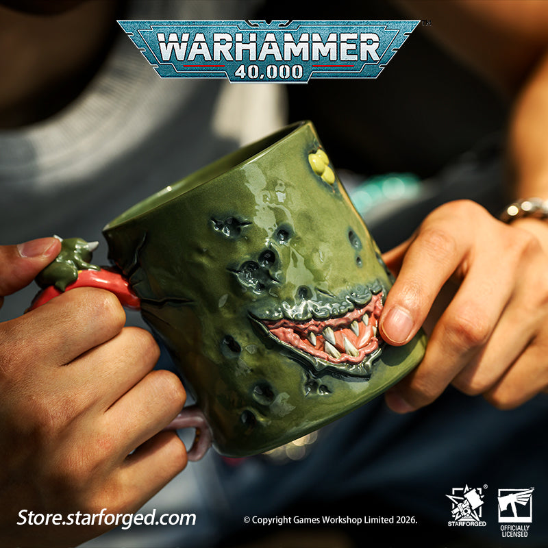 Starforged Warhammer 40K Chaos Gods Dark Gods The Plague Lord Nurgle Pustulent Beverage Mug All the Chaos gods are embodiments of the hopes, fears and other strong emotions and concepts generated by the mortal races. In Nurgle's case, the source of power is insecurity, denial, self-delusion and the living's fear of inevitable death and disease, as well as their unconscious response to that fear, which is the "power of life", the motivating power of mankind and other races. 