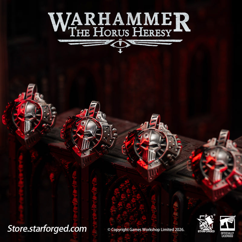 Starforged Warhammer 30K Iron Warriors Heart of Iron Necklace Pendant Warhammer Gifts Fashion Accessories