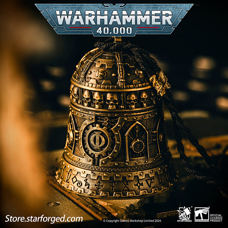 Starforged Warhammer 40K Domination Bell of Ominissah Adeptus Mechanicus Copper Pendant Other