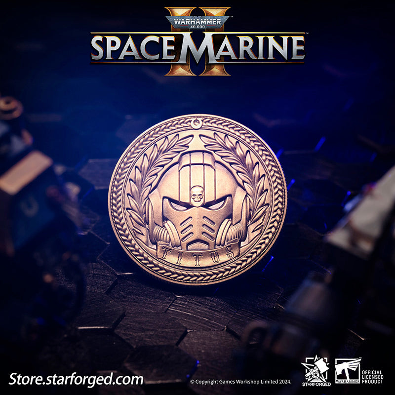 Starforged Magnete Frigorifero Warhammer 40K - Banner Capitolo Space Marines Ultramarines (Licenza Ufficiale)