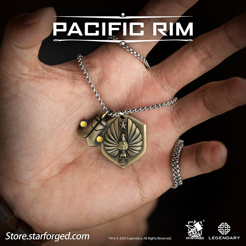 Starforged Pacific Rim “PPDC” Themed Pendant Men's Jewelry Accessories Movie Merchandise Officially Authorized