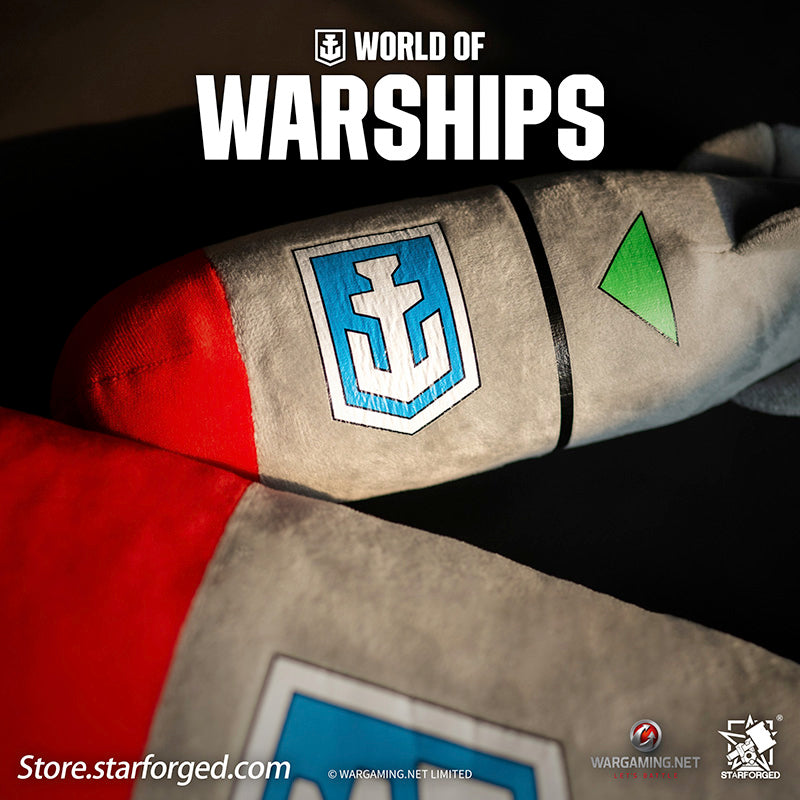 Starforged World of Warships  Torpedo Bomb Plush Toy Keychain & Pillows Gaming Periphery Other