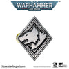 Starforged Warhammer 40K Chapter Icon Grey Knight  Death Watch Space Wolves Pin Badge Men's Accessories