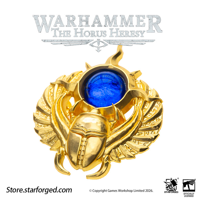 Starforged Warhammer 30K The Horus Heresy Space Marine Thousand Sons Prosperine Scarab Occult Armourial Pin Men's Fashion Jewelry Pin Badge The Scarab Occult(Lexicanum), also known as the Sekhmet or Magnus's Veterans equipped with tactical Dreadnought armor and serve as the elite force of the Thousand Sons. Their period of greatest activity was during the Great Crusade and the Horus Heresy. Today, the Scarab Occult also includes the Scarab Sorcerers responsible for remotely controlling the Scarab Terminator
