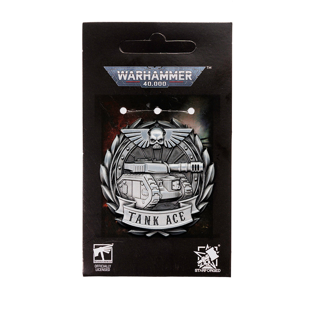 Starforged  Cadian Shock Troops Space Marines Medalof Honour Velcro Pin Badge Warhammer 40K Imperial Guard