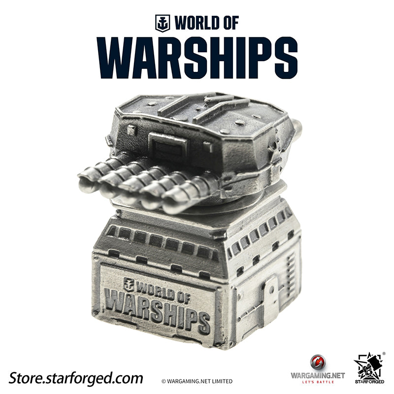 Starforged World of Warships Armament Turret Keyboard Keycaps Game Peripherals Official Authorization