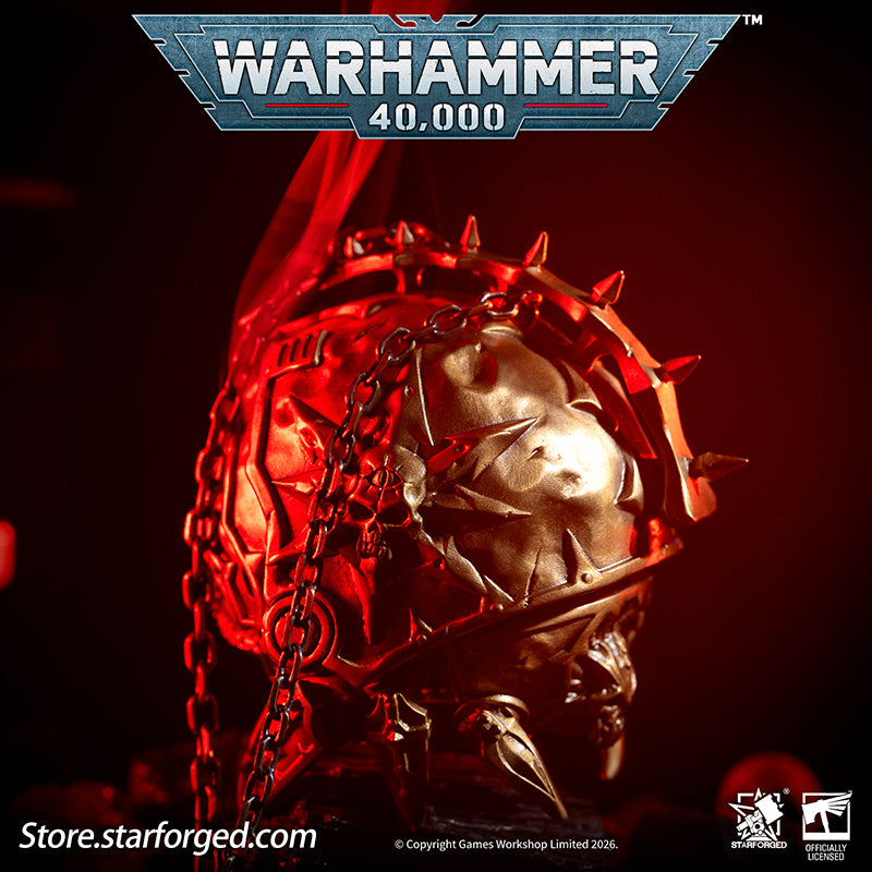 Starforged Warhammer 40K Chaos Space Marines Dark Mechanicum Thurible Incense Burner Men's Fashion Jewelry