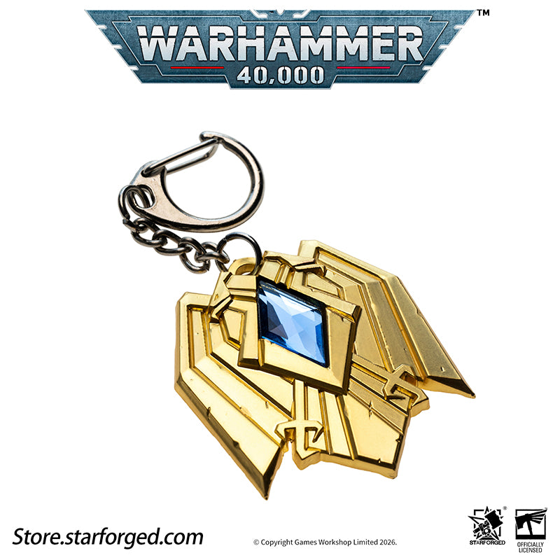 Starforged Warhammer 40K Space Marines Adeptus Custodes Signat Extremis Key Chain Men's Fashion Jewelry As the guardians of the Throne, the Adeptus Custodes decide who may enter the Emperor's throne room, and when. This is their supreme authority on Terra. These guardians are the mightiest warriors of humanity.To the Space Marines, they hold a significance akin to that which the transhuman warriors hold to ordinary Guardsmen—an elite caste so elevated that their raw power and will are utterly insurmountable