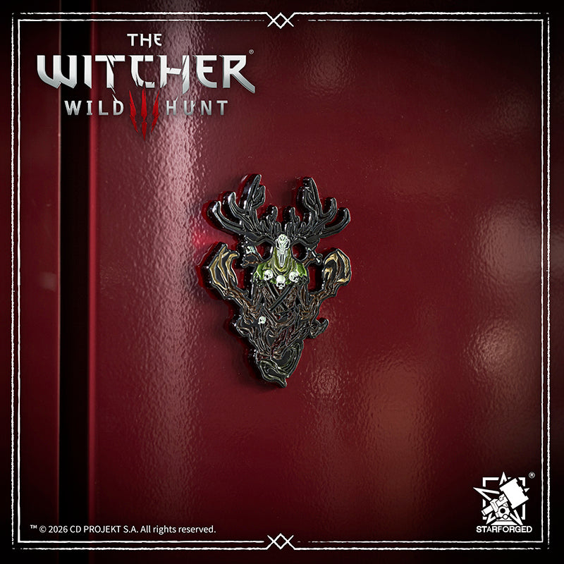 Starforged The Witcher 3: Wild Hunt Leshen Sigil Seal Badge Pin Game Merchandise Officially Authorized