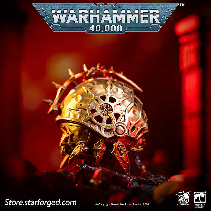Starforged Warhammer 40K Chaos Space Marines Dark Mechanicum Thurible Incense Burner Men's Fashion Jewelry