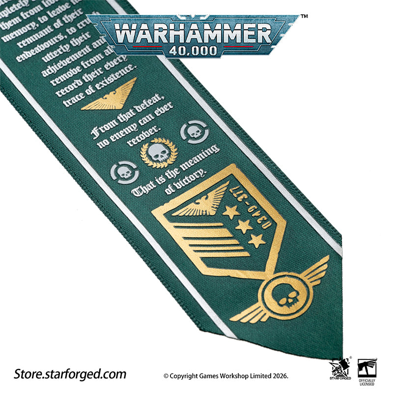 Starforged Warhammer 40K Astra Militarum Scroll Seal (Armageddon “Old One Eye” Honor Badge) Men's Fashion Accessories Armageddon is burning  The endless hordes of Orks press in without cease, and the defenders of the Imperium stand on the brink of collapse. Only one man could pull this world back from the fate of annihilation.  The Second War for Armageddon was a massive WAAAGH! launched by the Ork Warlord Ghazghkull Mag Uruk Thraka. Imperial command faltered under poor leadership