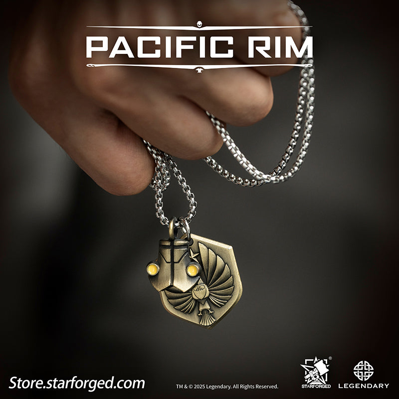Pacific Rim Ppdc Icon Starforged Pacific Rim “PPDC” Themed Pendant Men's Jewelry Accessories