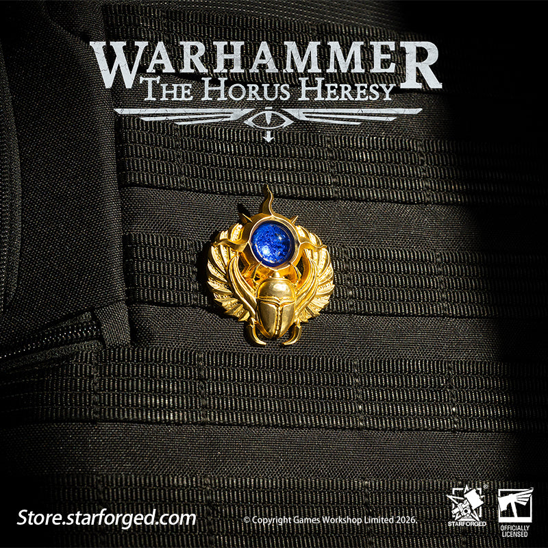 Starforged Warhammer 30K The Horus Heresy Space Marine Thousand Sons Prosperine Scarab Occult Armourial Pin Men's Fashion Jewelry Pin Badge The Scarab Occult(Lexicanum), also known as the Sekhmet or Magnus's Veterans equipped with tactical Dreadnought armor and serve as the elite force of the Thousand Sons. Their period of greatest activity was during the Great Crusade and the Horus Heresy. Today, the Scarab Occult also includes the Scarab Sorcerers responsible for remotely controlling the Scarab Terminator