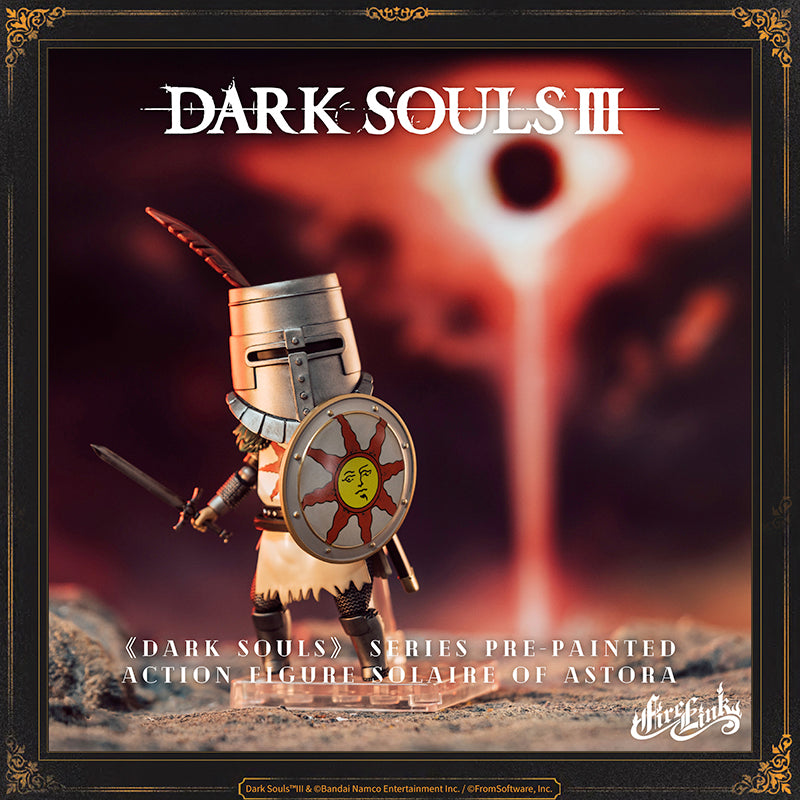 Starforged  DARK SOULS Solaire of Astora Game Character Figures Statue Model Bandai authorized