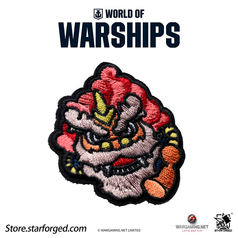 Starforged World of Warships WOWS Trendy Plaque Velcro Game Peripherals Wargaming License