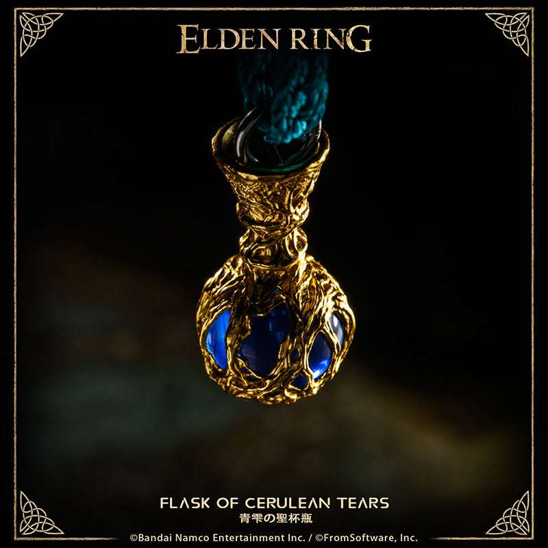 Starforged Flask of Crimson Tears ELDEN RING Men's Necklace Pendant Game Props Boyfriend Gift