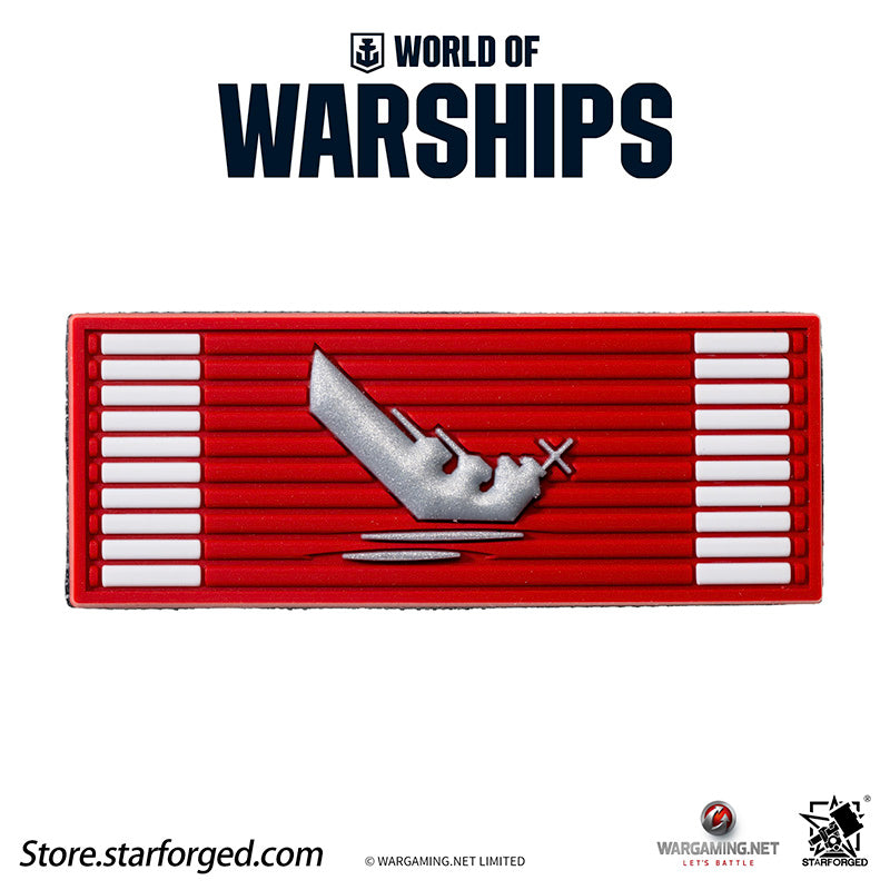 Starforged World of Warships  Game Damage Counting Logo Velcro Men's Accessories Other