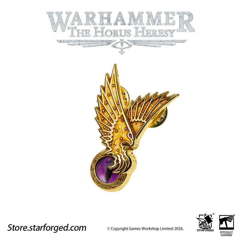 Starforged Warhammer 30K Chaos Space Marine Emperor's Children Phonecian's Favour Armourial Pin Warhammer Gifts Fashion Accessories The Emperor's Children were the III Legion of the twenty original Space Marine Legions, also known after their fall as the Lords of Profligacy. Their Primarch is Fulgrim. One of the nine legions that betrayed the Emperor during the Horus Heresy, they became Chaos Space Marines. They worship the Chaos god Slaanesh and are hedonistic psychopaths who live for experiences of excess