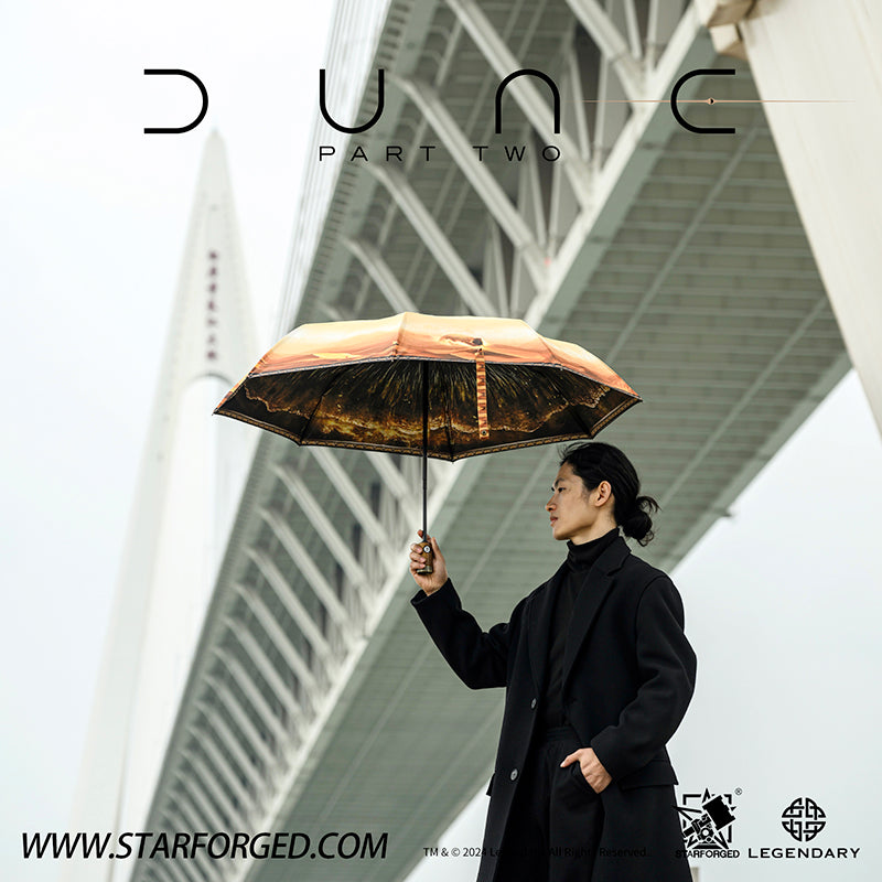 Starforged  Themed Folding Umbrella: Dune II Sci-fi Movies Peripheral Boyfriend Gifts Atreides Empire Other