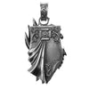 Starforged Throne Watcher's Shield Warhammer 40K Adeptus Custodes Golden Legion Men's Necklace Sterling Silver