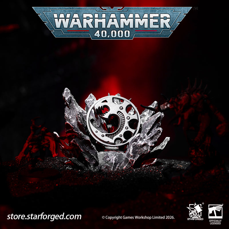 Warhammer 40K Mark of Brood Brothers Pin Badge Dragon Brooch Starforged "Brood Brothers" is the name given by a Genestealer Cult's members to normal Humans who have been infected with the xenos genetic material of a Genestealer Patriarch through its ovipositor. This infection makes these people members of the cult's collective psychic Broodmind as well as the potential parents of a new generation of Genestealer hybrids.