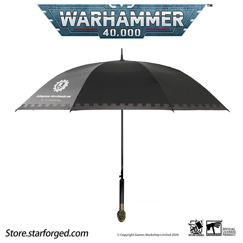 Warhammer 40K Themed Umbrella Omnissian Staff Adeptus Mechanicus Exclusive Other