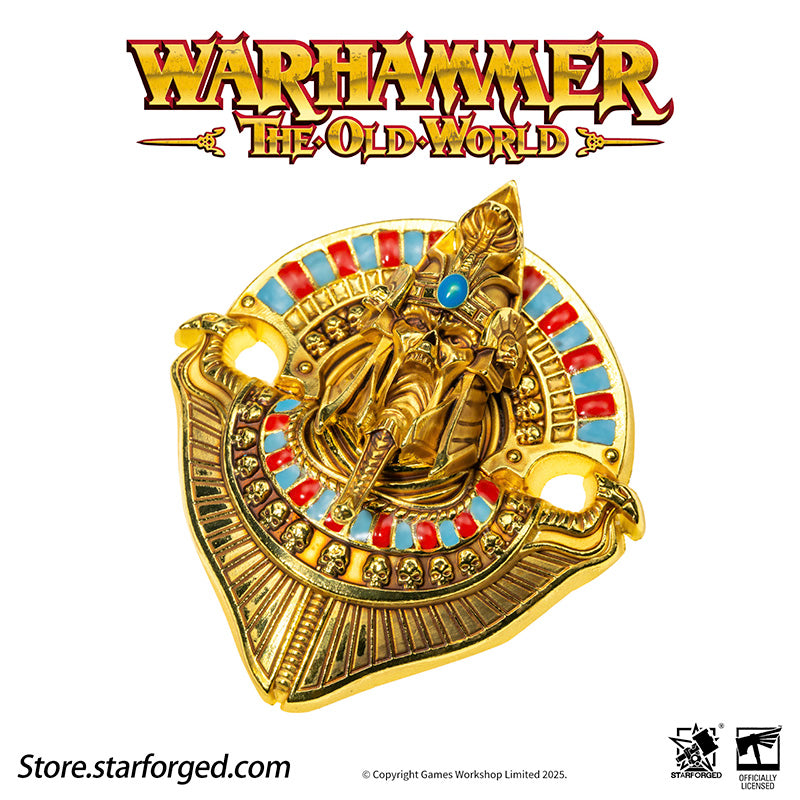 The Tomb Kings were the ancient rulers of Nehekhara, a region in the southern lands of Araby resembling a mix of Egyptian and Mesopotamian cultures. Their attire and religious practices reflect Egyptian influences, while their civilization coexisted with other nations akin to those of Mesopotamia. Nehekhara was divided into various territories, each ruled by a different prince.

This kingdom was deeply rooted in religious beliefs, with its rulers convinced that they would continue to reign in the afterlife.