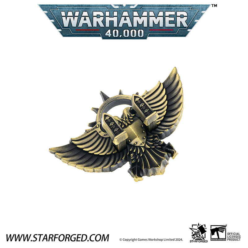 Starforged Warhammer 40K Imperial Aquila Key Hanger Room Decoration Me ...