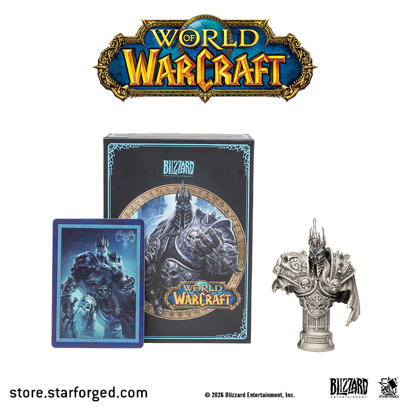Starforged World of Warcraft Lich King Legendary Collector's Edition Wax Set Men's Fashion Accessories Officially Authorized