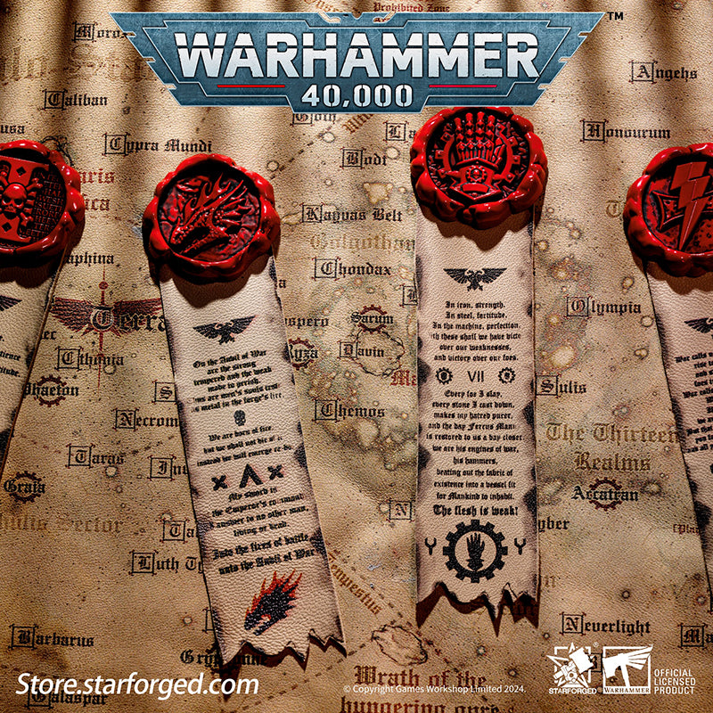 Starforged  Warhammer 40K Purity Seals Salamanders & Deathwatch  White Scars 2024 Set