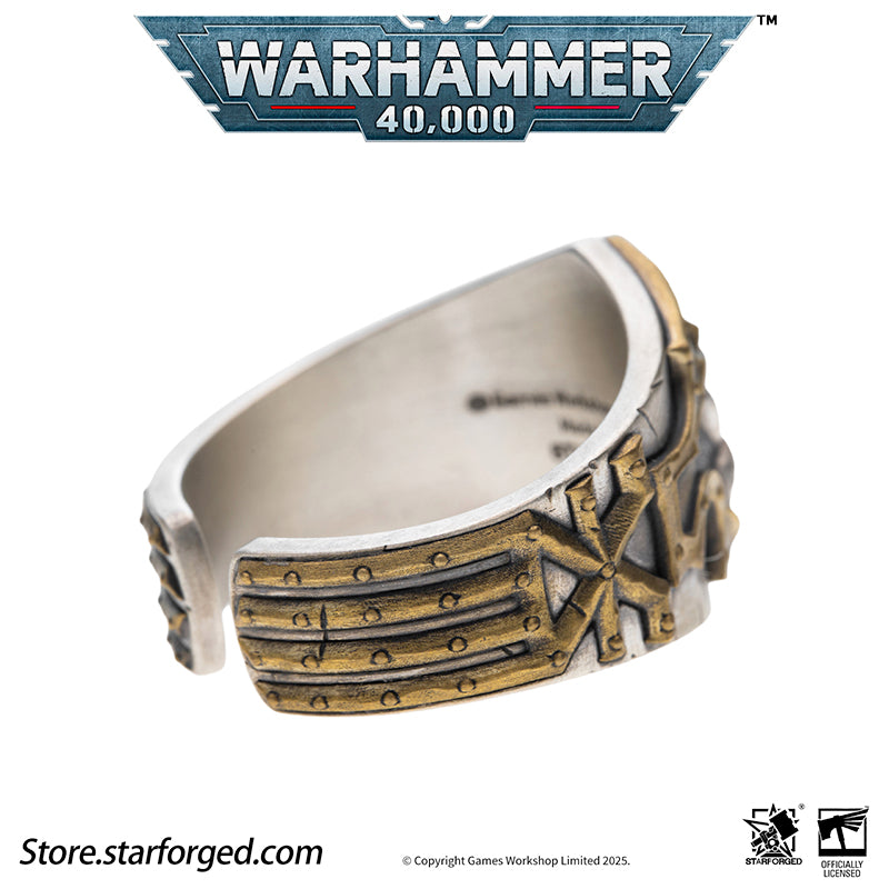 Starforged Warhammer 40K Chaos Space Marines World Eaters Berzerkers'Sigil Ring Silver Ring Men's Jewelry Accessories A millennium ago, when the Legiones Astartes were engulfed in bloody warfare, the sons of the Primarch Angron were already infamous for their brutality, a fate sealed after the implantation of the Butcher's Nails. The noble warriors descended into relentless killers! Today, whenever the chosen of Khorne carve a gory path from the Eye of Terror, the entire galaxy trembles.They are the World E