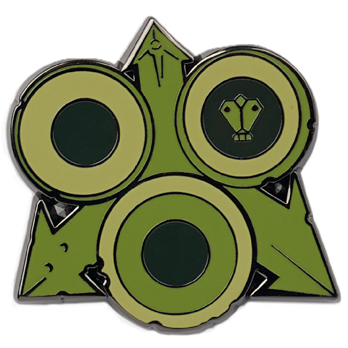 Starforged Warhammer 40K Chaos Sigil of Ruinous Powers Nurgle Khorne Tzeentch Slaanesh Brooch Pin Badge