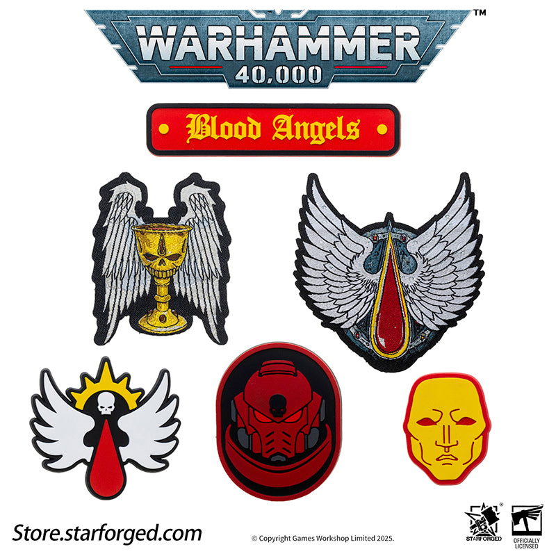 Starforged Warhammer 40K Adepta Sororitas Defenders of Terra Honor Patch Collection Men's Gift Accessories