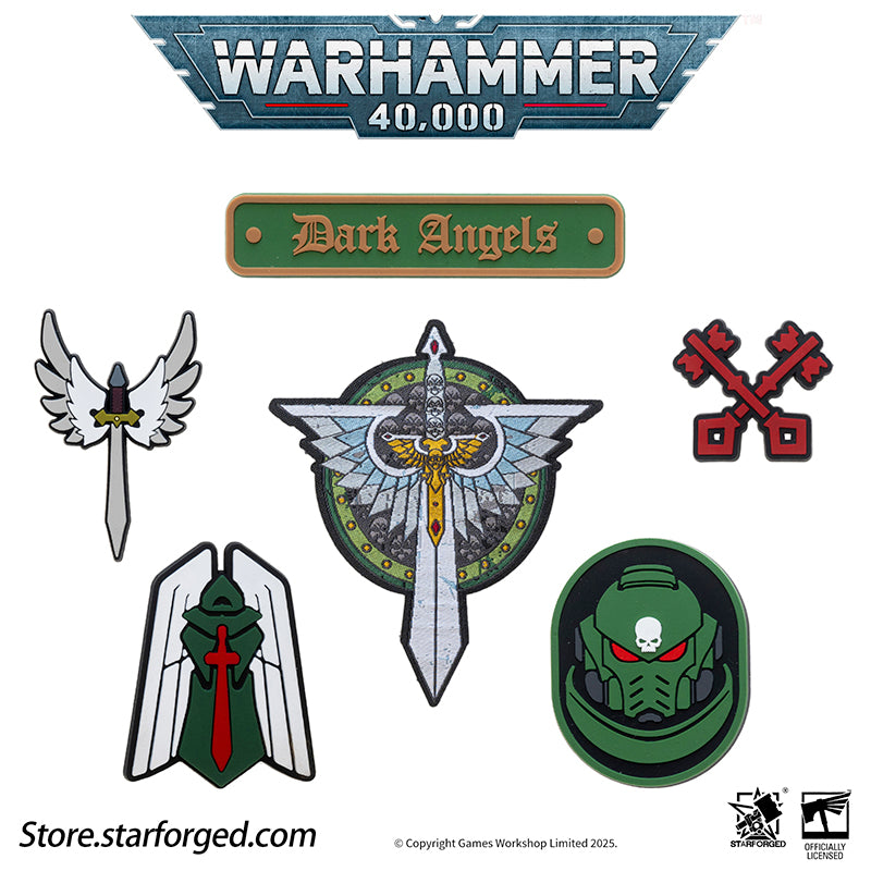 Starforged Warhammer 40K Adepta Sororitas Defenders of Terra Honor Patch Collection Men's Gift Accessories